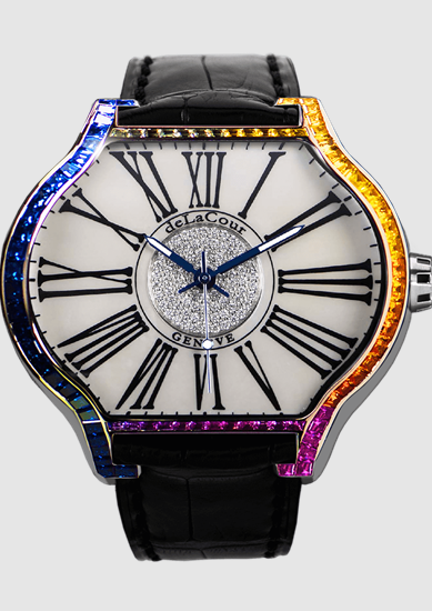 Replica DeLaCour City Romano Rainbow WAST2526-0017 Watch